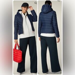 Save The Duck Animal Free Daisy Hooded Puffer Jacket Size 1X